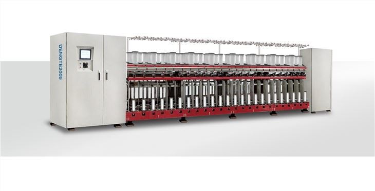 Polyester Filament Sewing Xov Ob Twister Tshuab